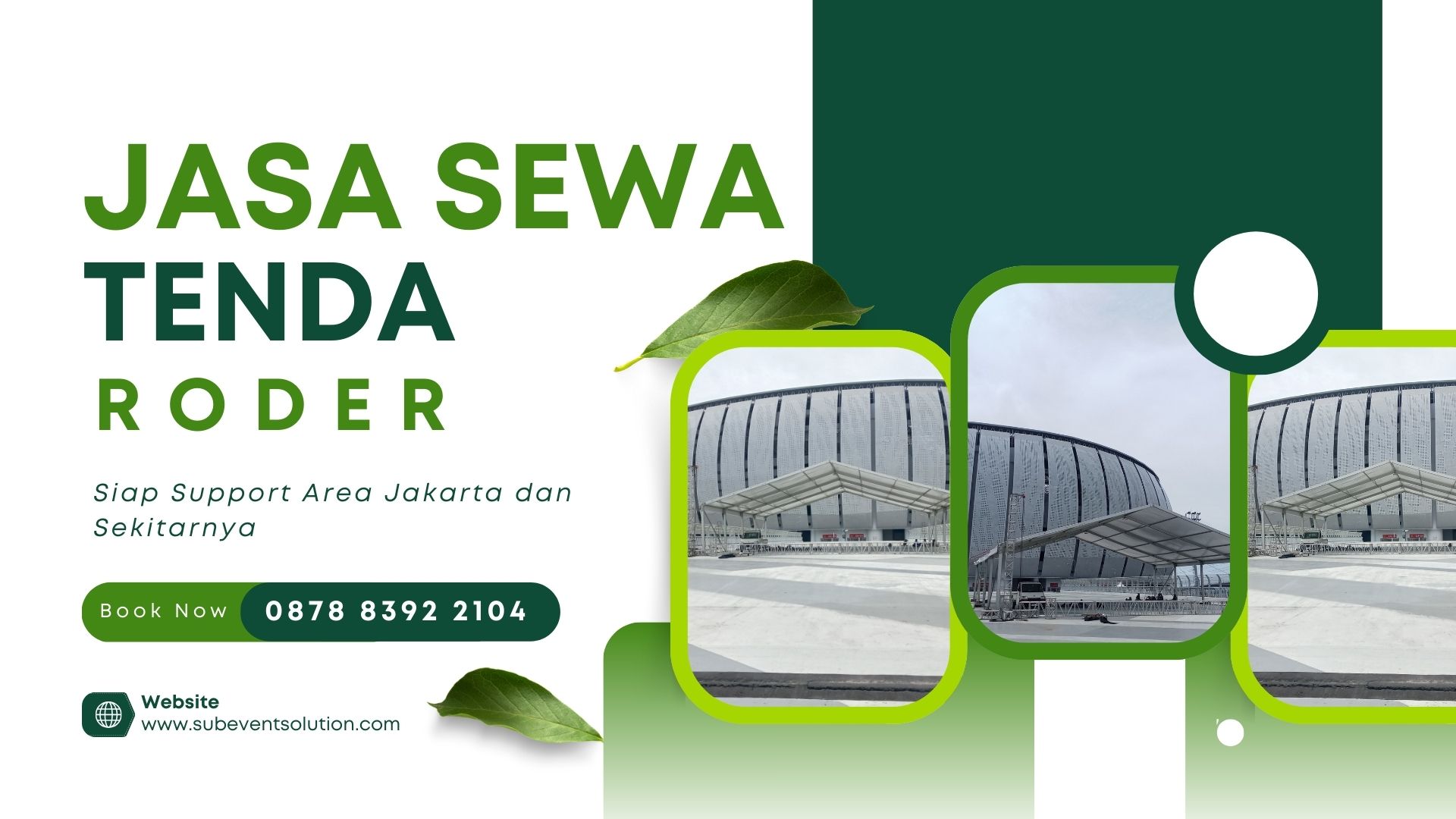 SEWA TENDA RODER JAKARTA PUSAT