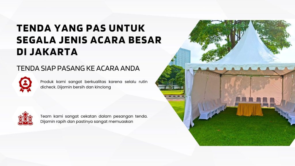JASA SEWA TENDA SARNAFIL JAKARTA