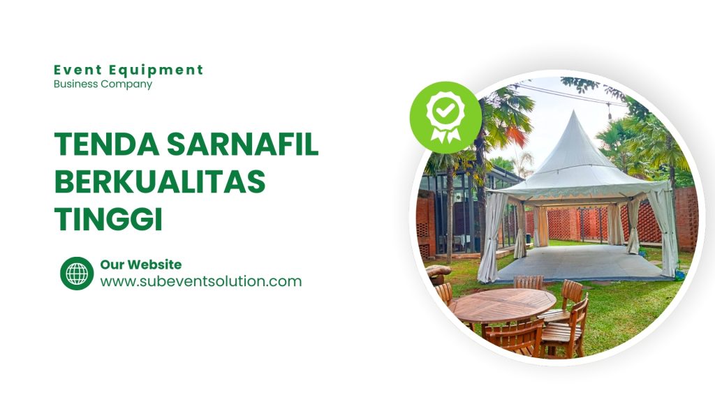 SEWA TENDA SARNAFIL JAKARTA SELATAN