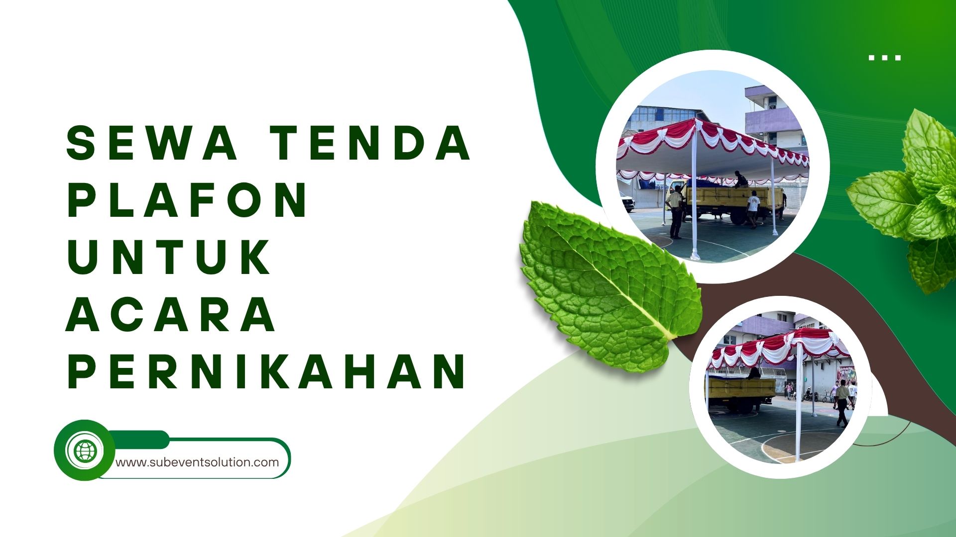 SEWA TENDA PLAFON UNTUK ACARA PERNIKAHAN