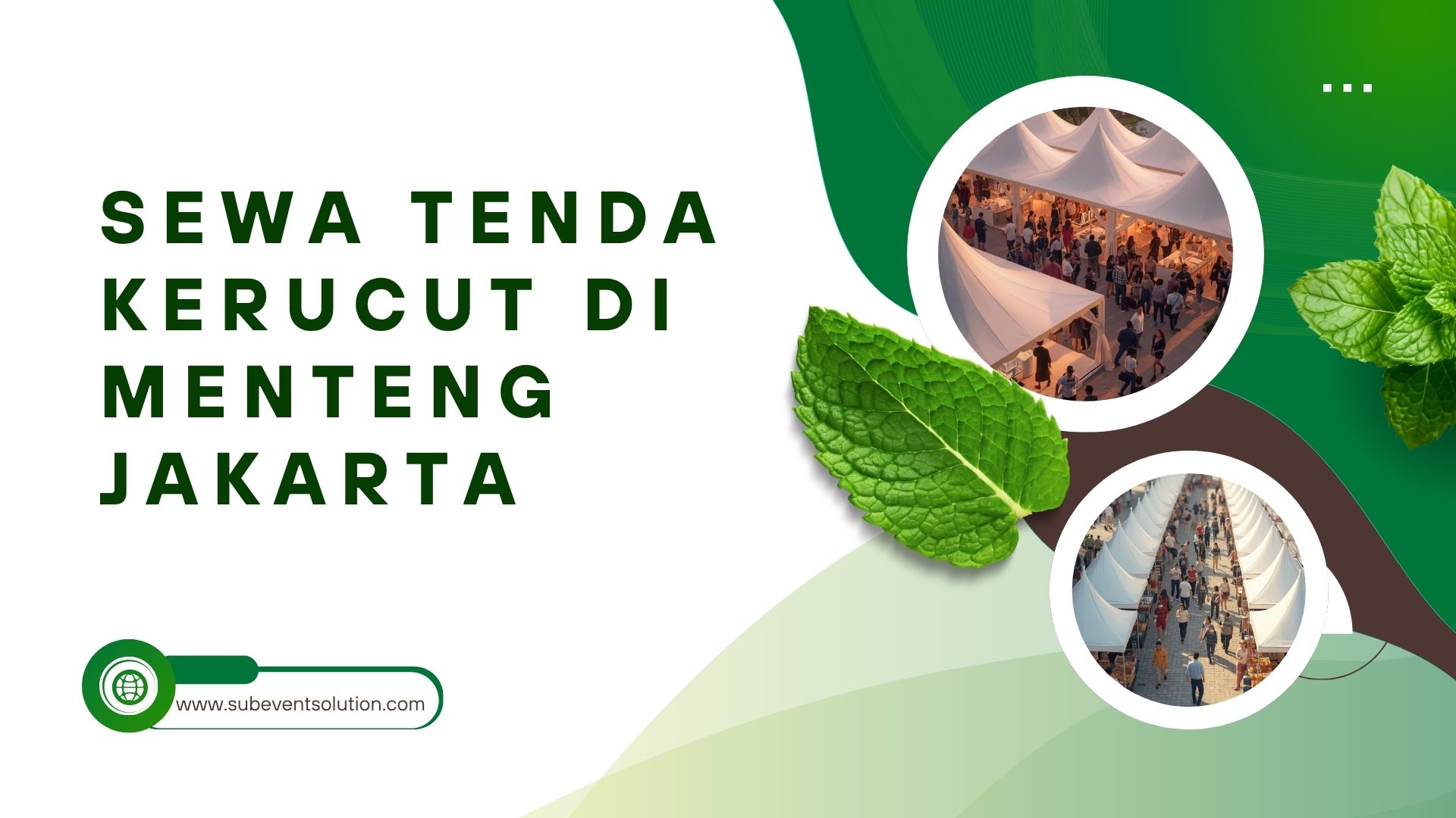 SEWA TENDA KERUCUT DI MENTENG JAKARTA