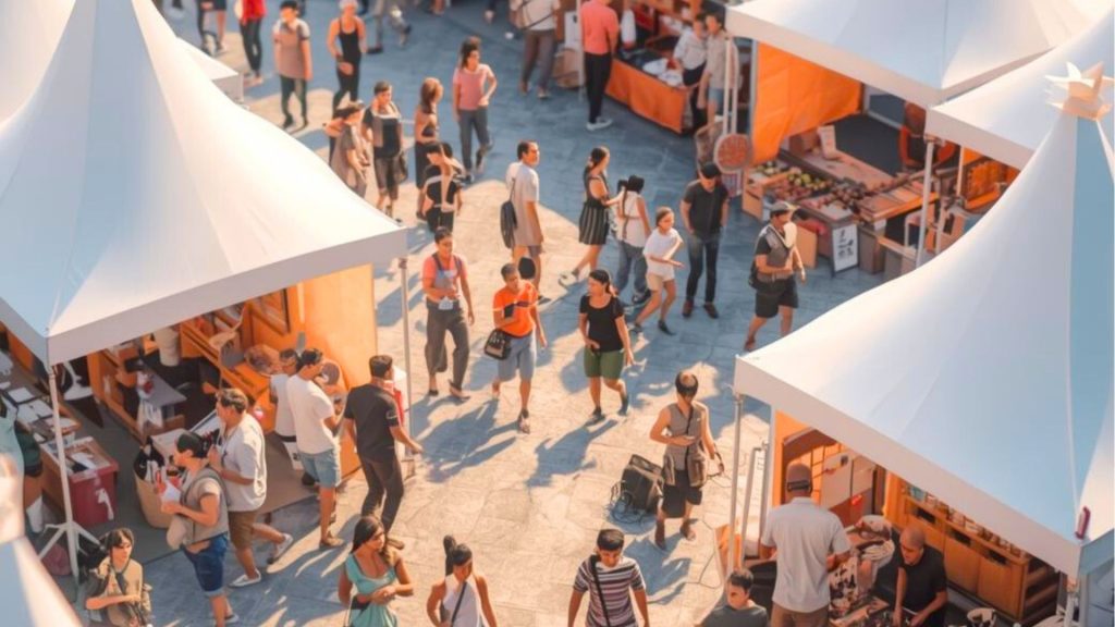 SEWA TENDA SARNAFIL MODERN UNTUK EVENT PROFESIONAL