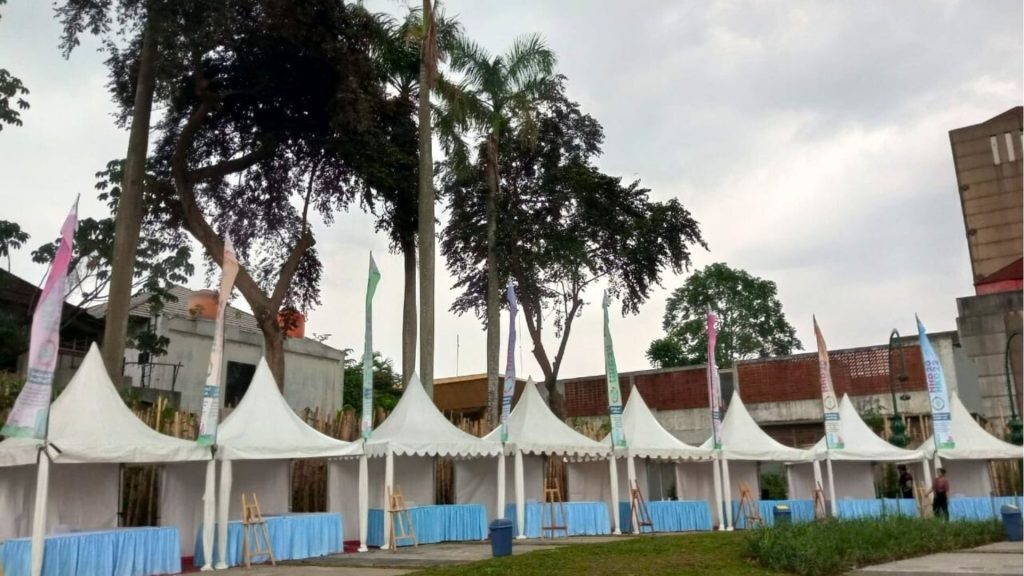 SEWA TENDA SARNAFIL 3X3 SOLUSI EVENT OUTDOOR