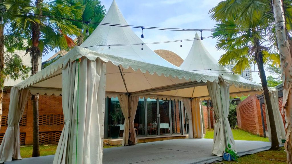 SEWA TENDA KERUCUT CIKINI JAKARTA PUSAT